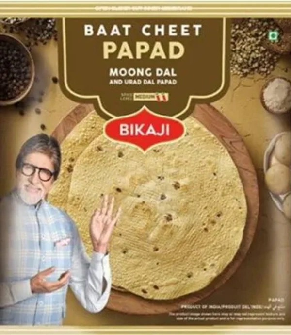 Bikaji Baat Cheet Papad 400G