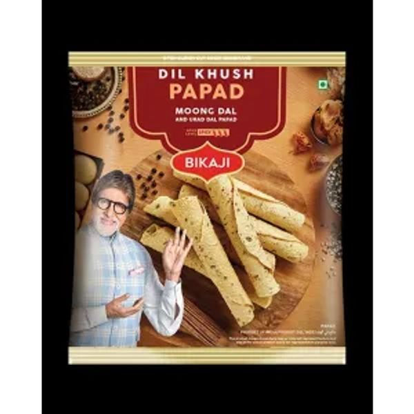 Bikaji Dilkhush Papad 400Gm - 0.4