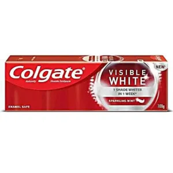 Colgate Visible White Sparkling Mint Toothpaste, 100Gm