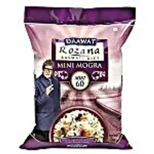 Daawat Mini Mogra Basmati Rice 5Kg - 5.0