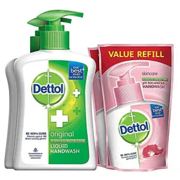 Dettol Hand Wash 200Ml+175Ml