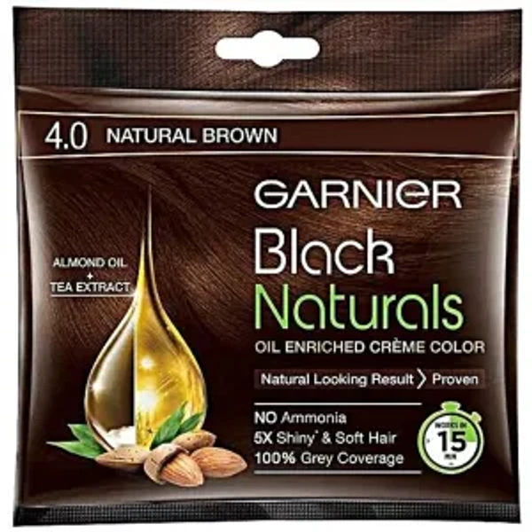 Garnier Hair Colour Natural Brown 40Ml