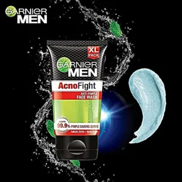 Garnier Men Acno Fight Anti, Pimple Face Wash 50G