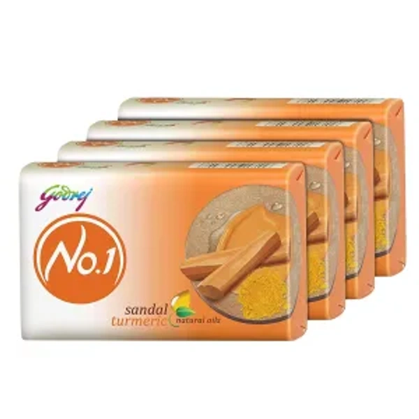 Godrej No.1 Sandal Soap 100gm Pack Of 5