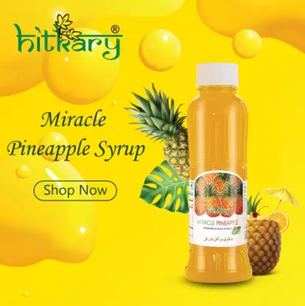 Hitkary Miracle Pineapple Sharbat 750ml