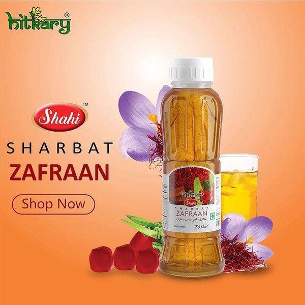 Hitkary Shahi Sharbat Zafraan 750ml