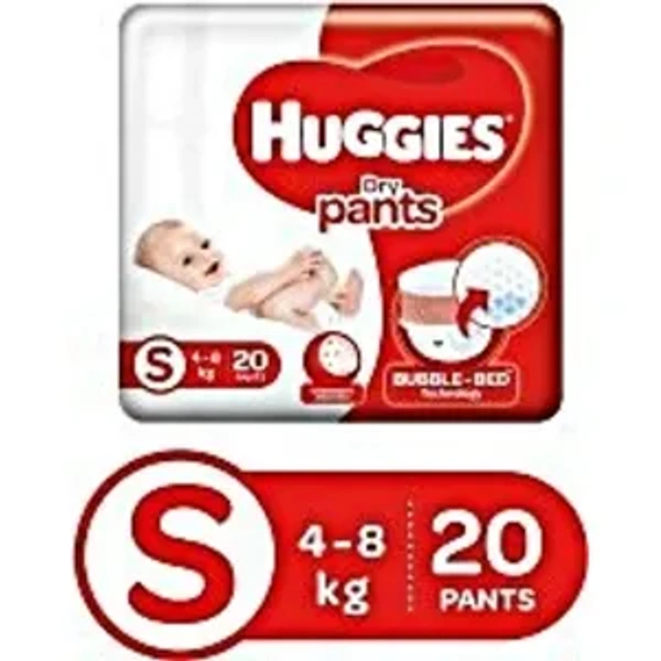 Huggies Dry Pants S Size 20 Diapers 4, 8Kg