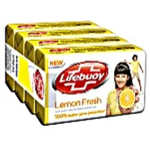 Lifebuoy Lemon Fresh Soap 100g Pack Of 4