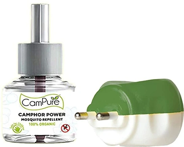 Mangalam Campure Camphor Mosquito Machine + Refill