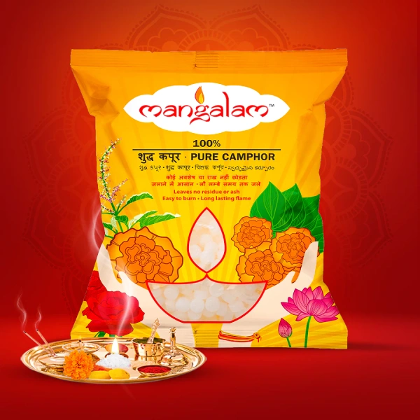 Mangalam Pure Camphor (Kapoor) 50gm