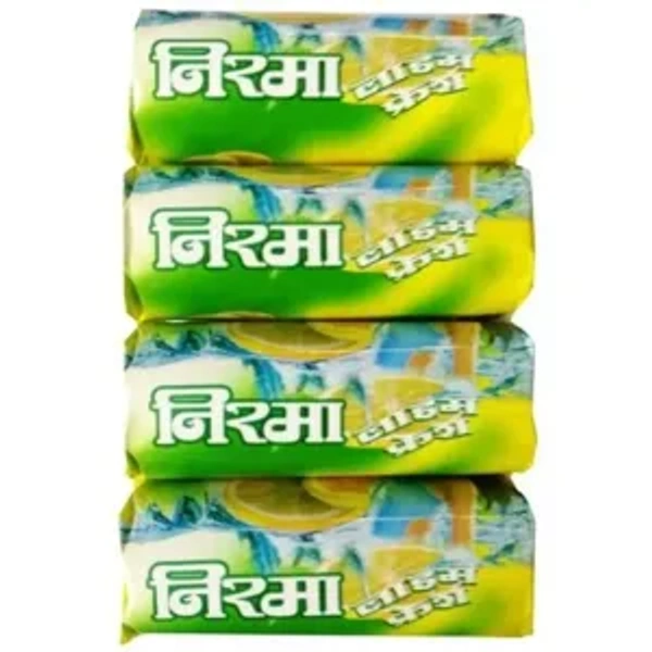 Nirma Lime Fresh Soap 125g Pack Of 4