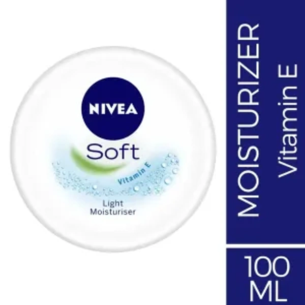 Nivea Soft Light Moisturiser Cream 300ml - 0.3
