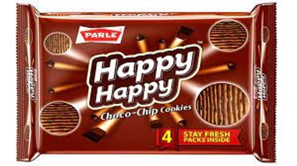 Parle Happy Happy Biscuit  400Gm Buy 1 Get 1 Free