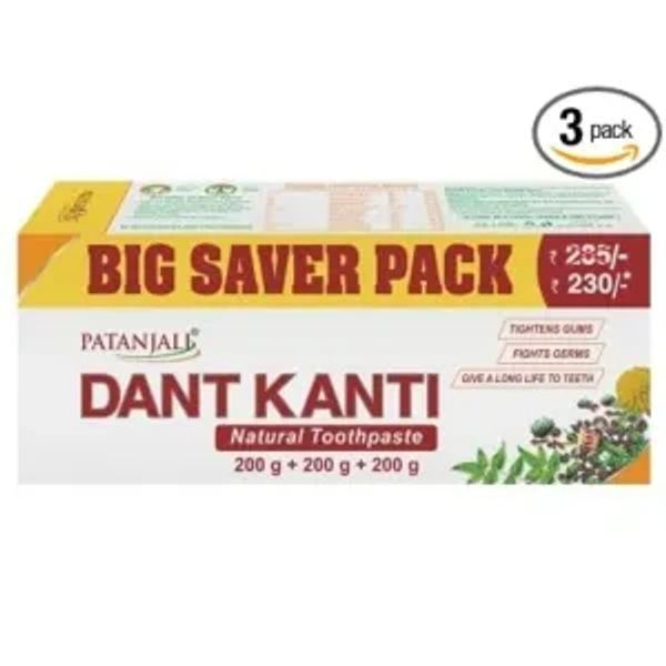 Patanjali Dant Kanti Toothpaste, 600G