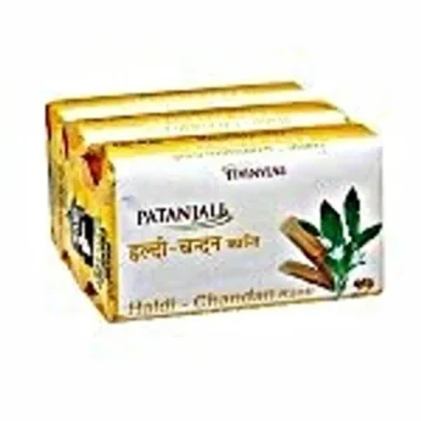 Patanjali Haldi Chandan Kanti Soap 150g Pack of 3