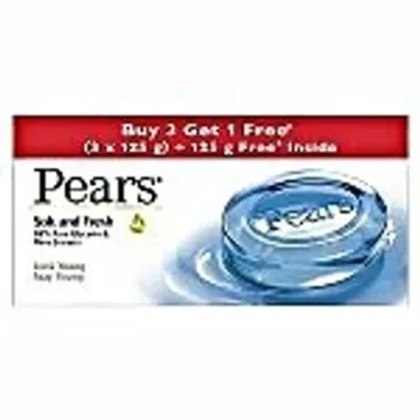 Pears Soft And Fresh Soap 125g Pack Of 4