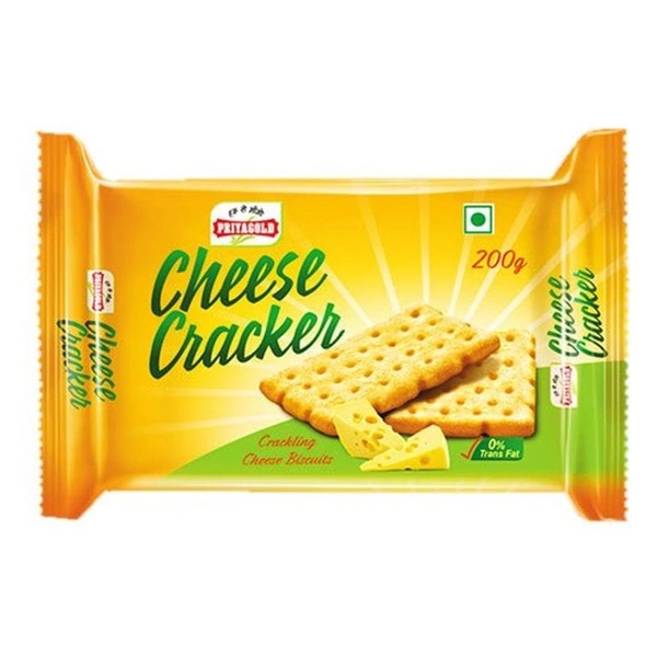 Priyagold Cheese Cracker Biscuit 160G