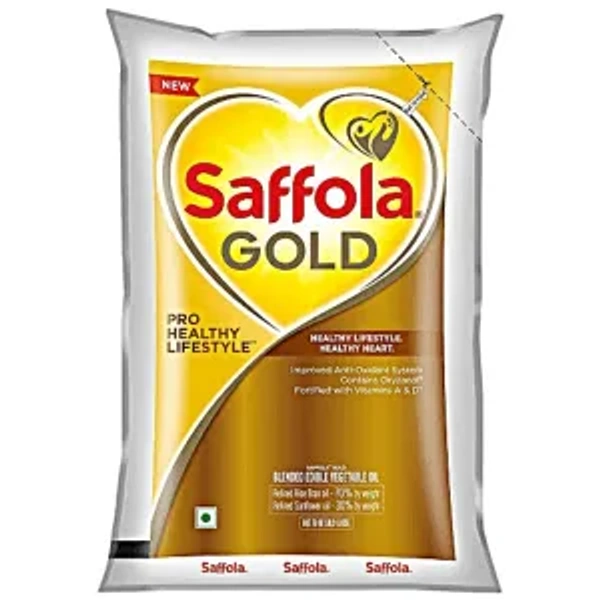 Saffola Gold 1L Pouch