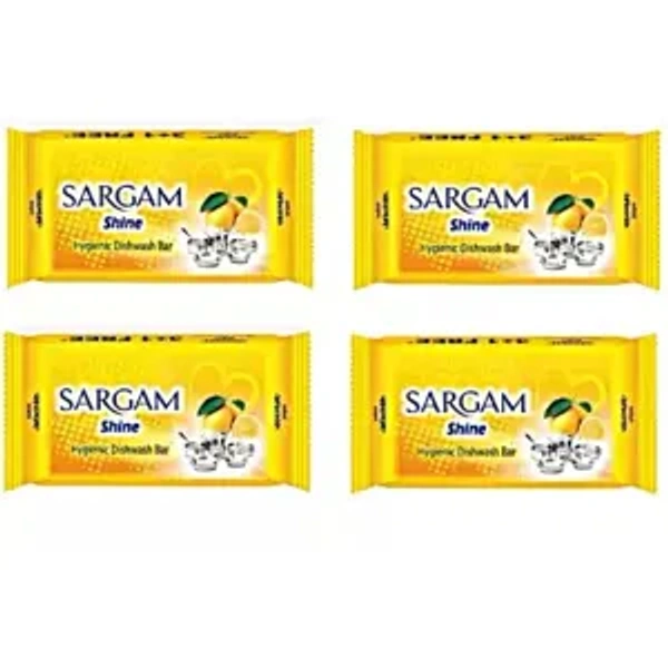Sargam Shine Dishwash Bar 115gm Pack Of 4