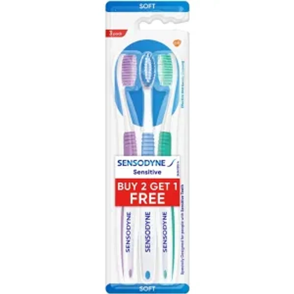 Sensodyne Sensitive Toothbrush 2+1