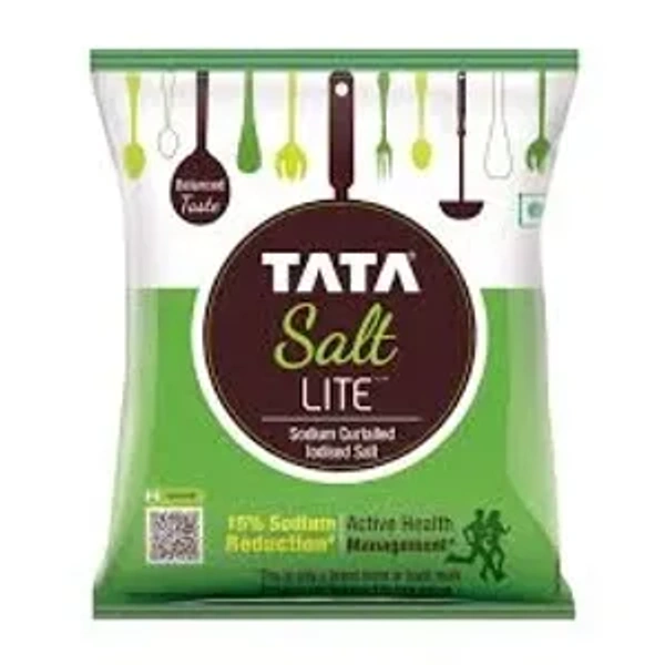 Tata Light Free Flow Iodised Salt , 1Kg