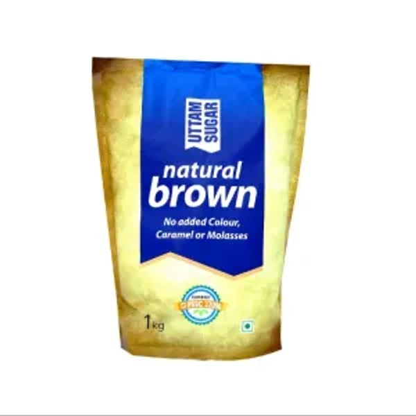 Uttam Natural Brown Sugar (Pure Kachi Khand) 1Kg