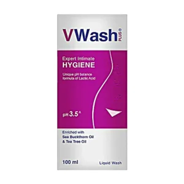 VWash Plus Expert Intimate Hygiene Wash 100ml