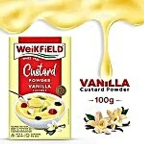 Weikfield Custard Powder, 100G (Vanilla Flavour)