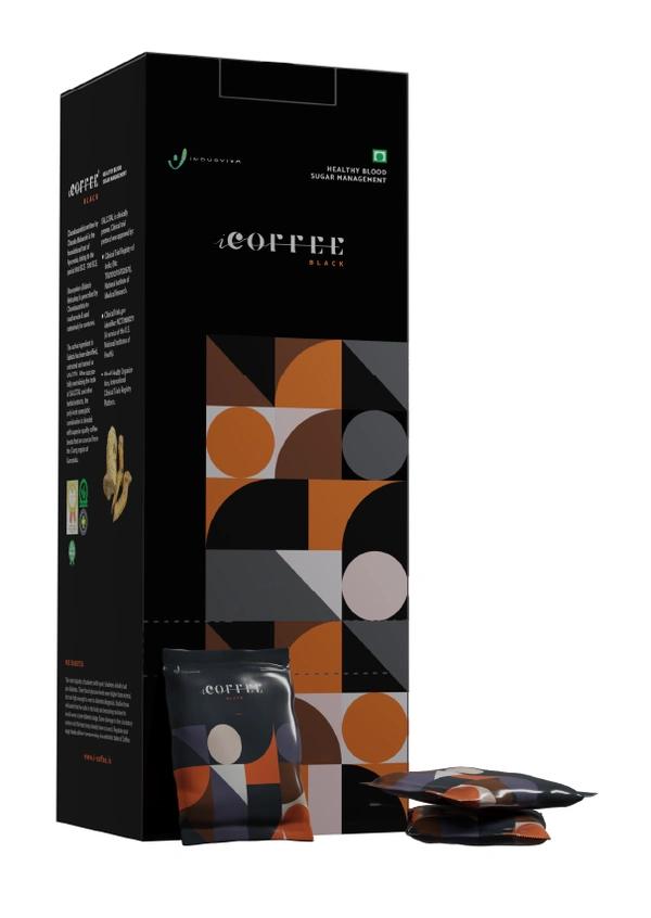 Indus viva I Coffee Black | Indusviva Coffee For Control Sugar & Overweight Management - 500 Gm