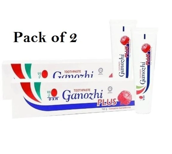DXN Ganozhi Plus toothpaste - contains ganoderma - 150Gm ( Pack of 2 )