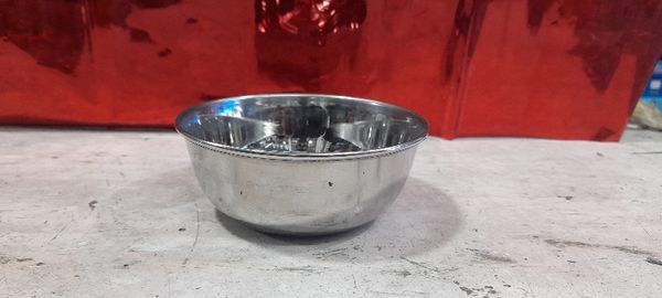 Steel Bowl/baati - Diameter 10.5cm