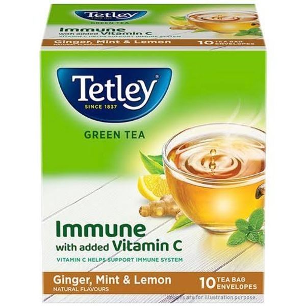 Tetley Green Tea - 10 Tea Bags
