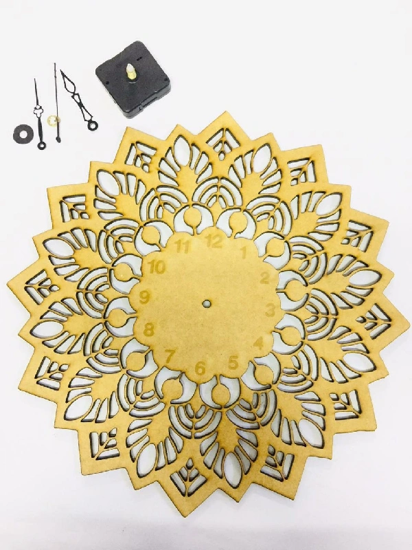 Mandala Clock-1 - 15"