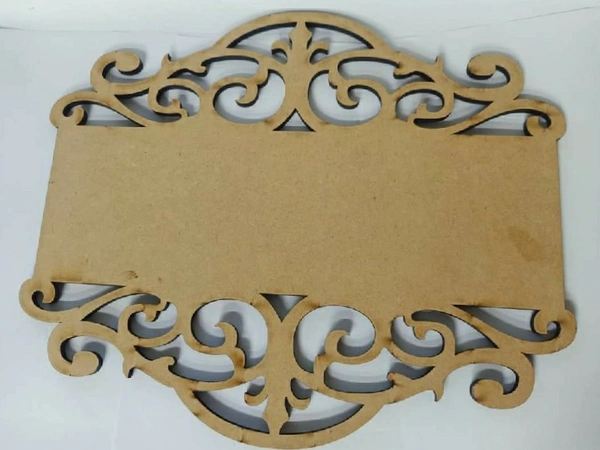 Designer Nameplate  - With1-2 Names, 12/9", 6mm