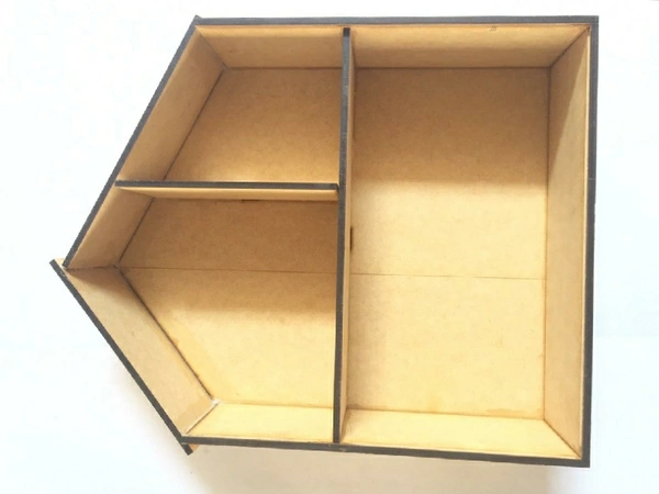 Doll House Shadow Box With Acrylic Lid - 12*12"
