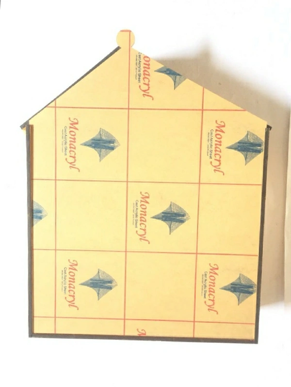 Doll House Shadow Box With Acrylic Lid - 12*12"
