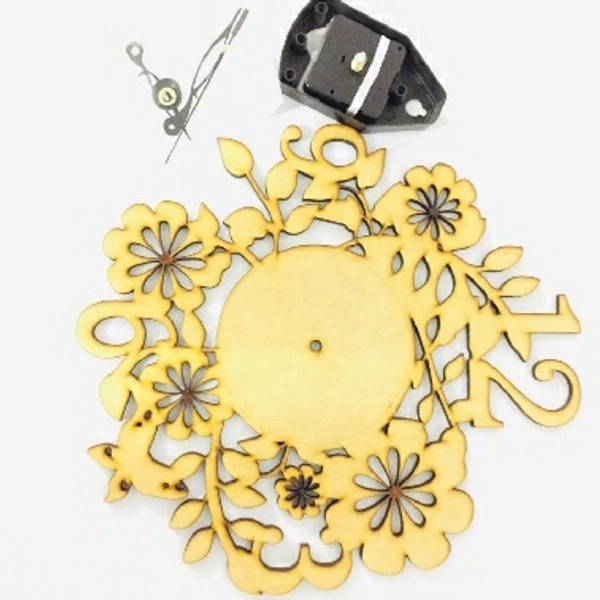 Floral Clocks ( Only Base)  - 13"-6mm