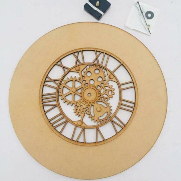 3D Gear Clock - 16"