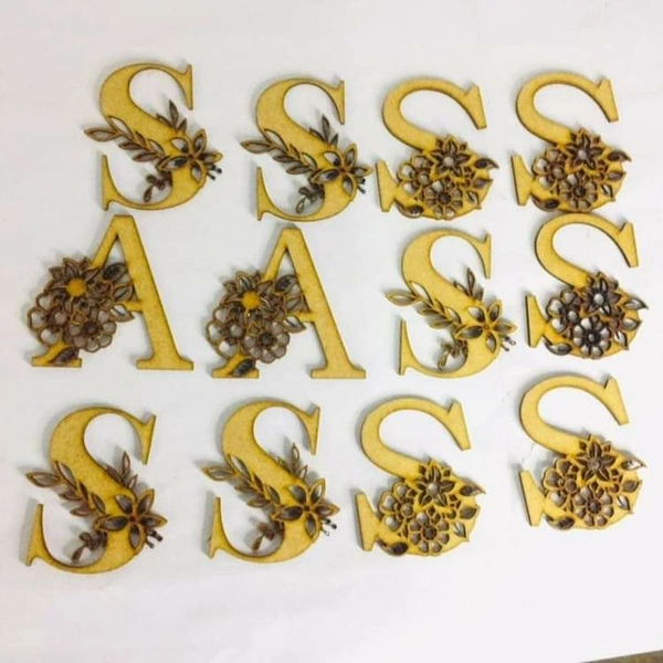 Designer Alphabet-1 Piece - 4"-2.5mm