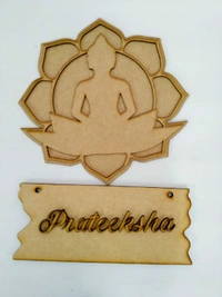  Buddha Hanging Nameplate - 10/15", Base Only