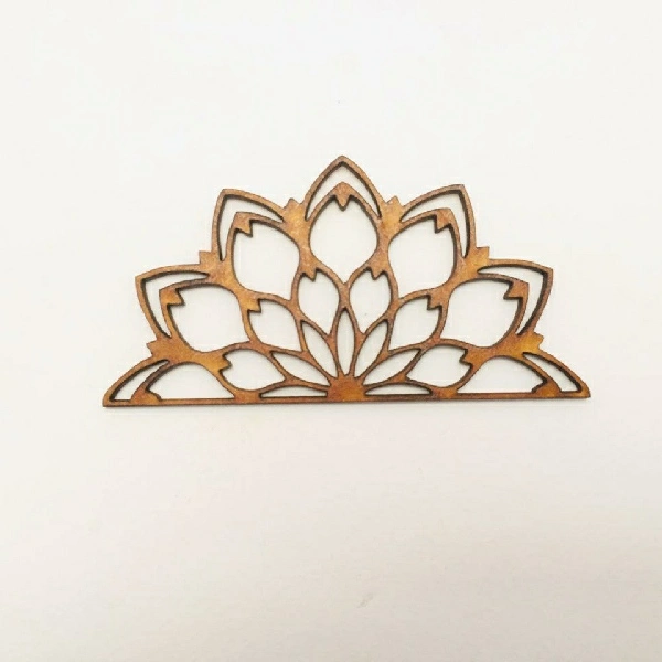Half Mandala-4pc - 4*2.5", 2.5 mm