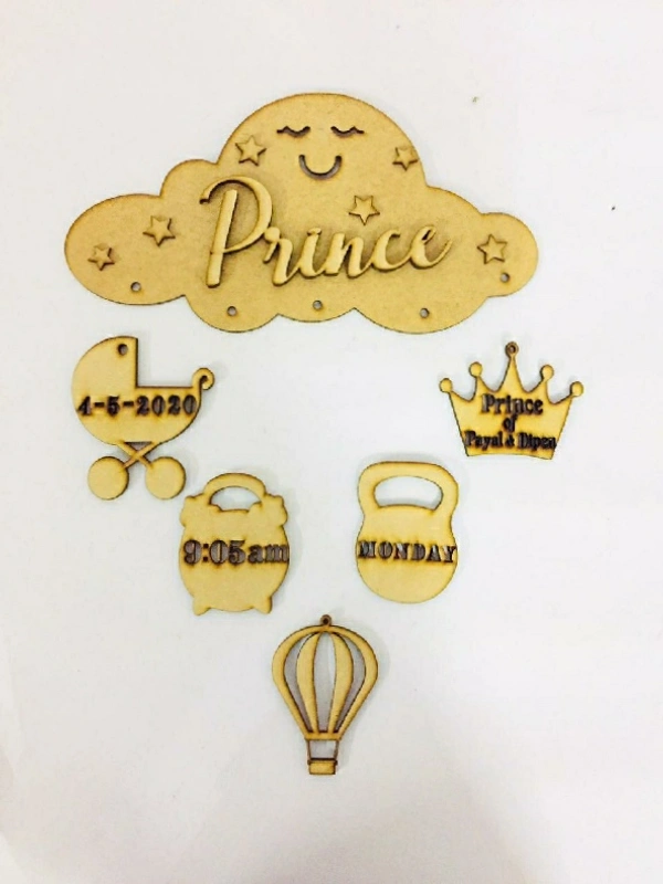 Personalized Kids Name Plate-Raw Base - Raw base