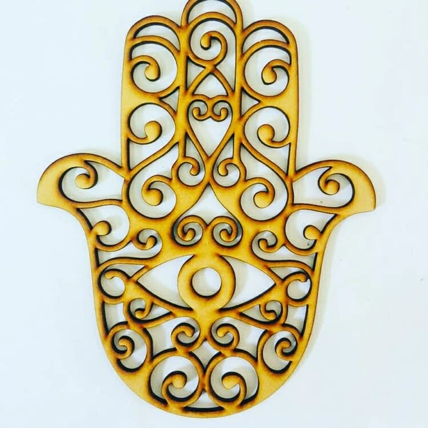 Hamsa Hand - 10", 6mm