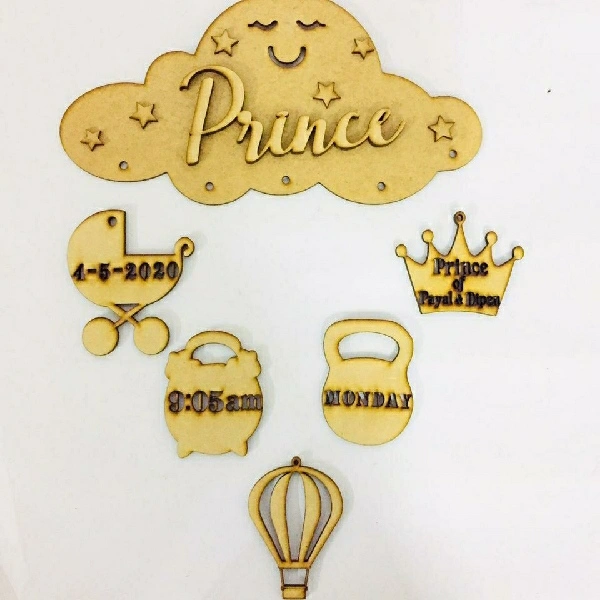 Cloud Nameplate - 12"