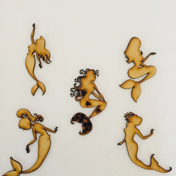 Mermaids - 3", 2.5mm