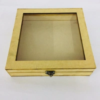 Shadow Box With Acrylic Lid ( Front ) - 15*15*2.5"