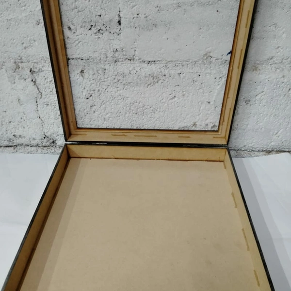 Shadow Box With Acrylic Lid ( Front ) - 15*15*2.5"