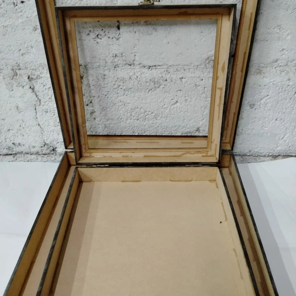 Shadow Box With Acrylic Lid ( Front ) - 15*15*2.5"