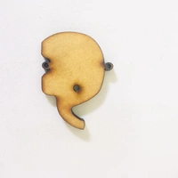 Set Of 3 Elephant - 4mm