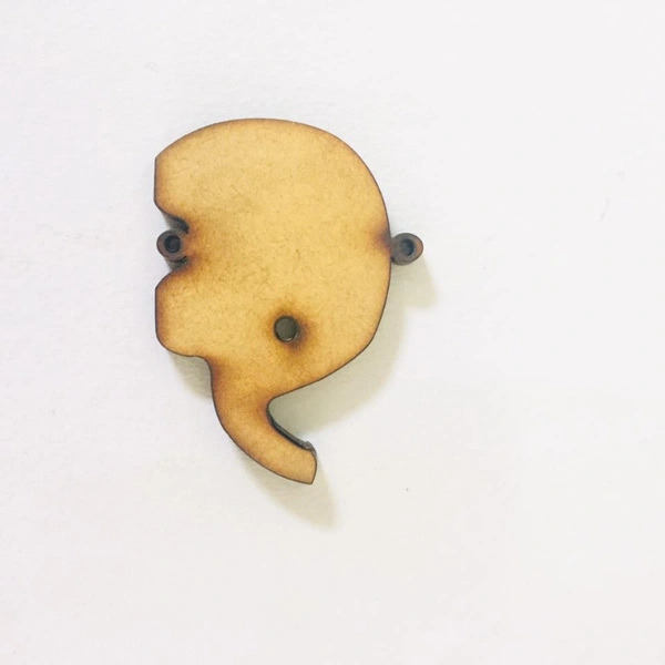 Set Of 3 Elephant - 4mm